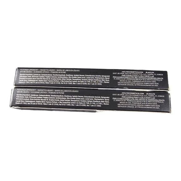 JACLYN Cosmetics Liquid Lipstick (CONFIDENCE) NEW In Box Set Of 2 - Picture 3 of 5